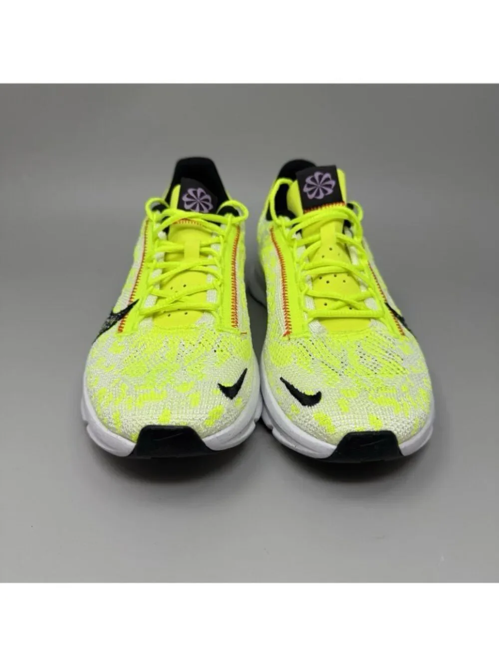 Nike SuperRep Go 3 Flyknit Next Nature Women's 8.5 Workout Shoes Volt/Fuchsia